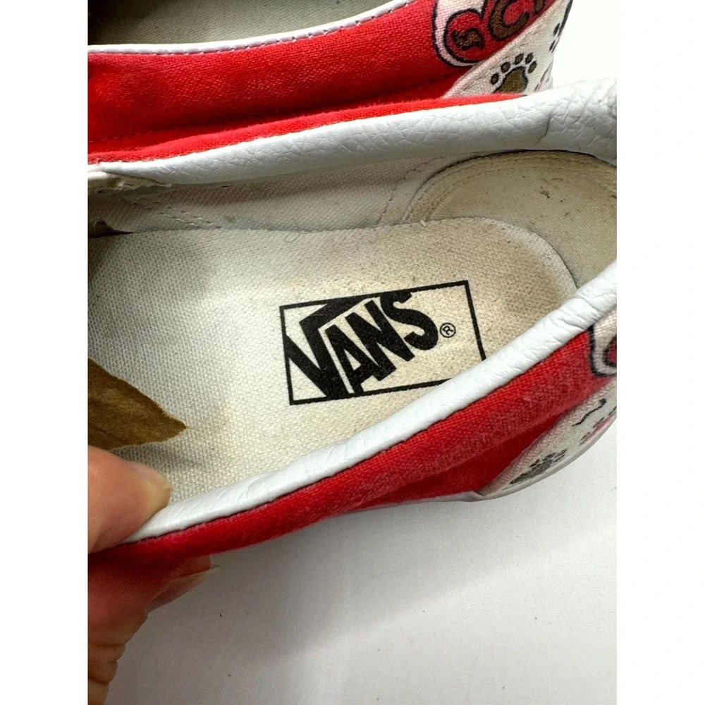 Vans Off The Wall 721356 Mens 7 College of Charleston Multicolor Skate Shoes